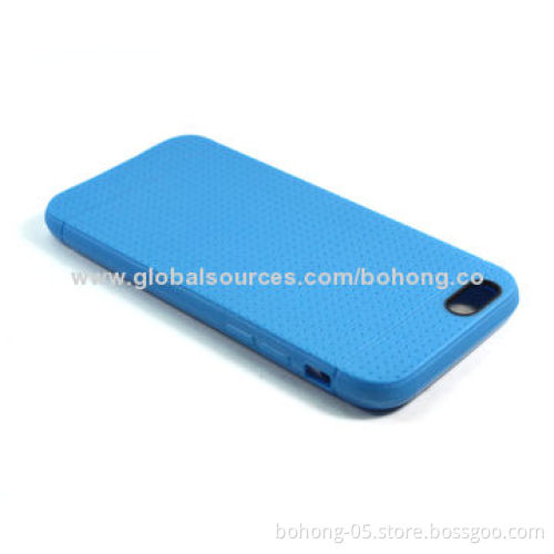 TPU Cases for iPhone 6, Texture Design, Camera Slot with Black Circle, 8 Colors Available